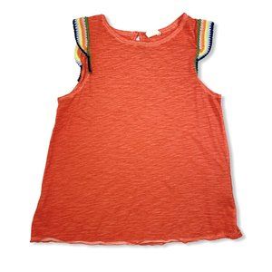 Zara Crochet Cap Sleeve Top Size 11/12